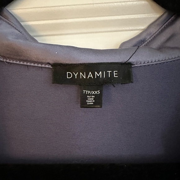 Dynamite Purple Two Piece Top Set - Picture 2 of 3
